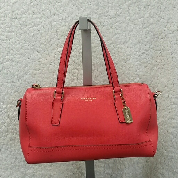 Coach Handbags - Coach Saffiano leather satchel Handbag